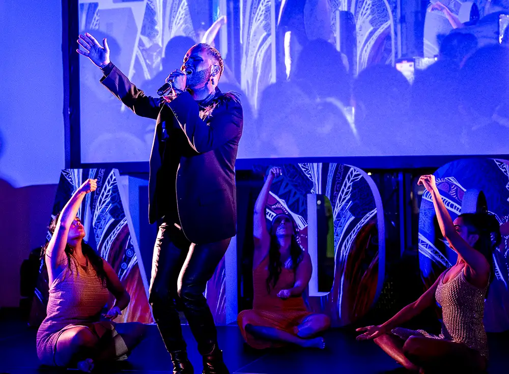 Dance performance at Kardla Naidoc 2025.