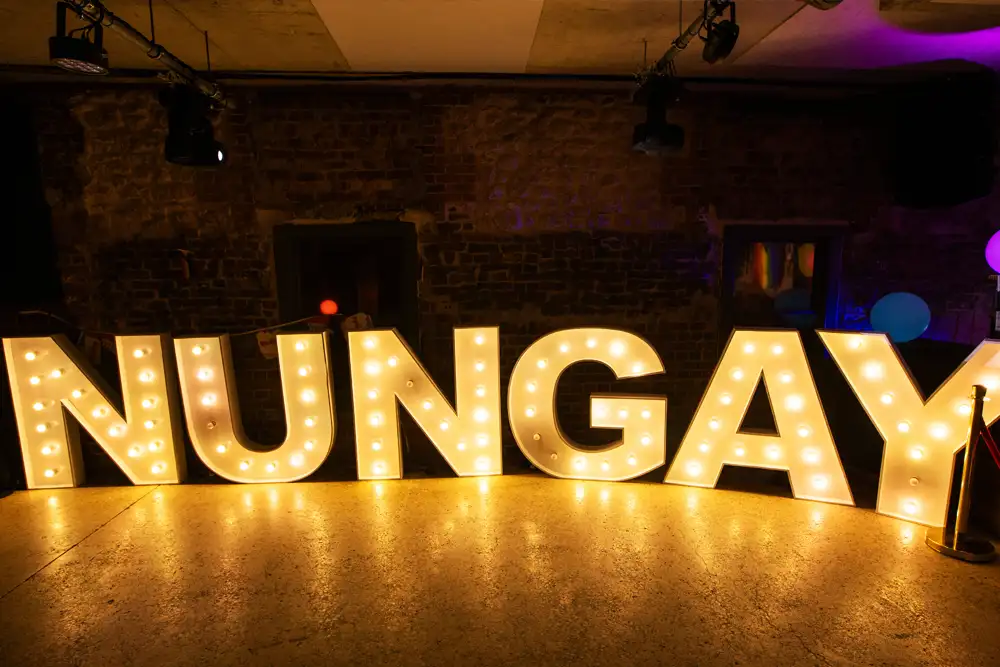 Nungay light display.